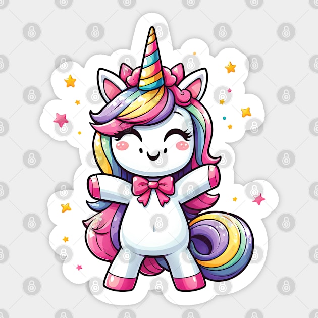 Unicorn S02 D96 Sticker by Houerd